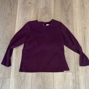 Tobi Deep Purple/ Maroon Women's Blouse